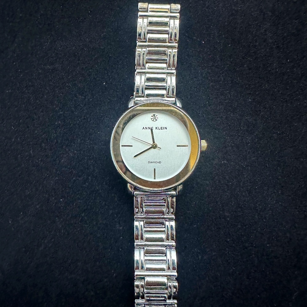 Anne Klein Diamond Accent watch